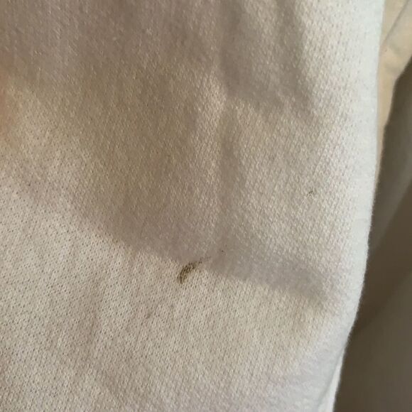 Vtg handmade Christmas candle white sweatshirt - Picture 10 of 13